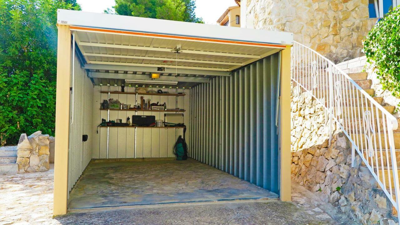 VILLA SPARTACUS - piscina privada y vistas al mar Calpe Exterior foto