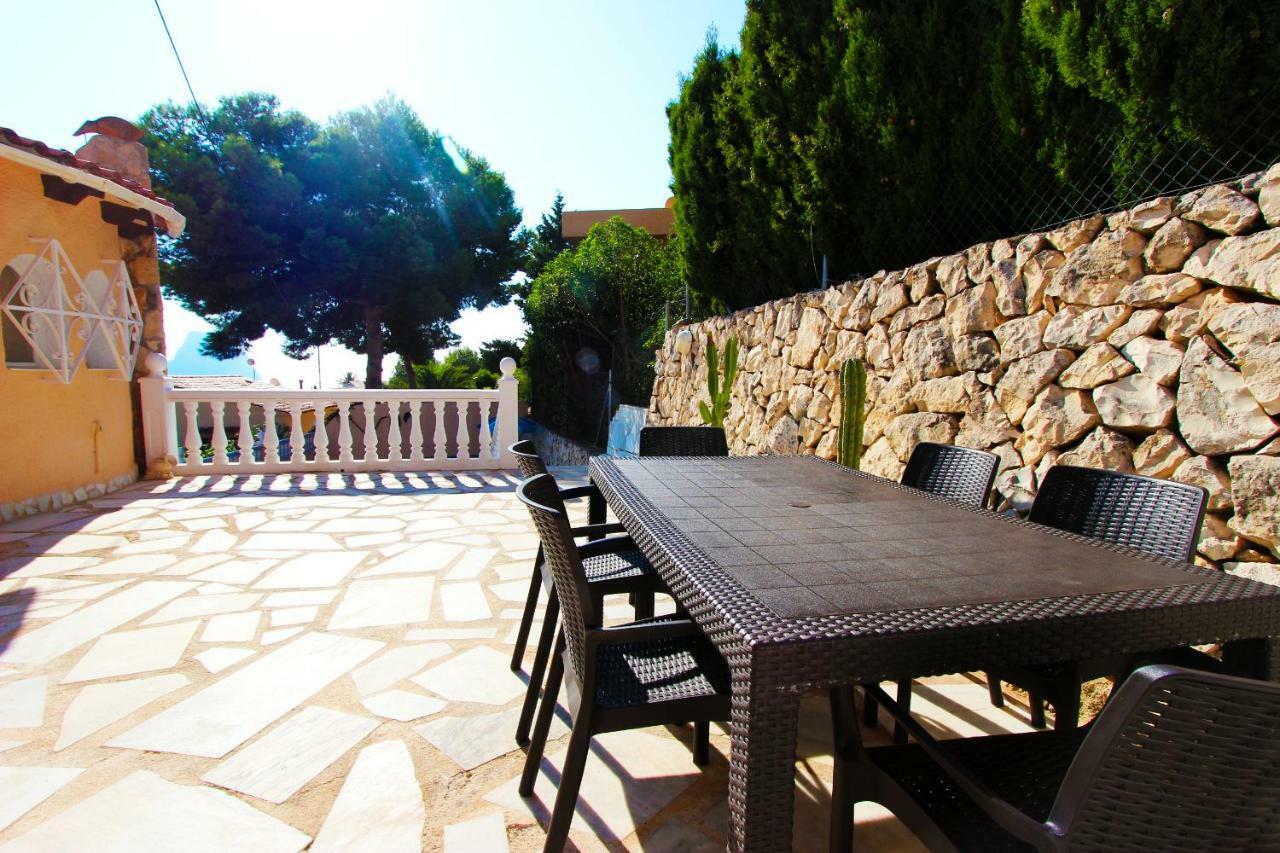 VILLA SPARTACUS - piscina privada y vistas al mar Calpe Exterior foto