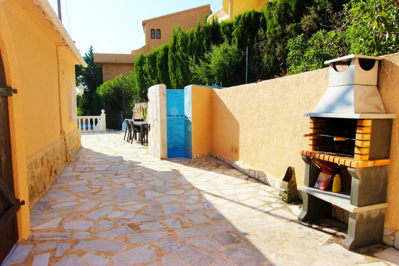 VILLA SPARTACUS - piscina privada y vistas al mar Calpe Exterior foto
