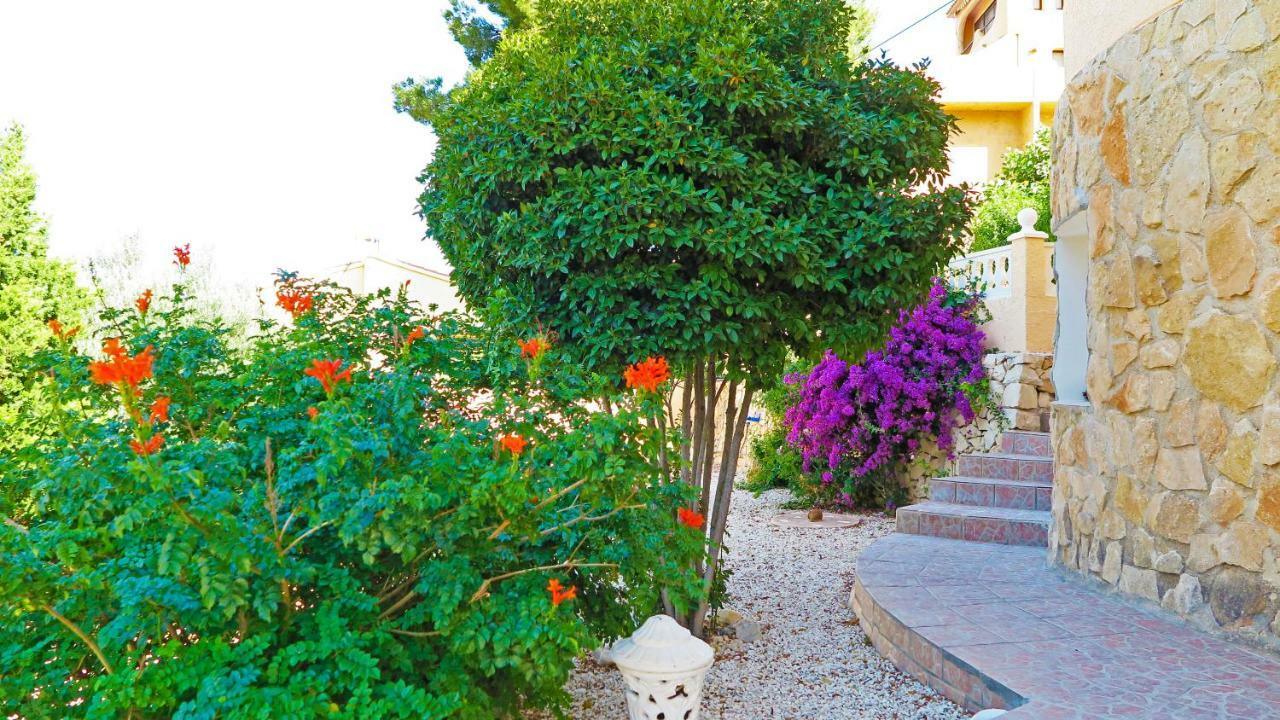 VILLA SPARTACUS - piscina privada y vistas al mar Calpe Exterior foto